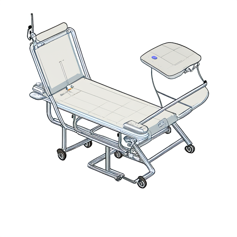 Operating a Three-Function Hospital Bed