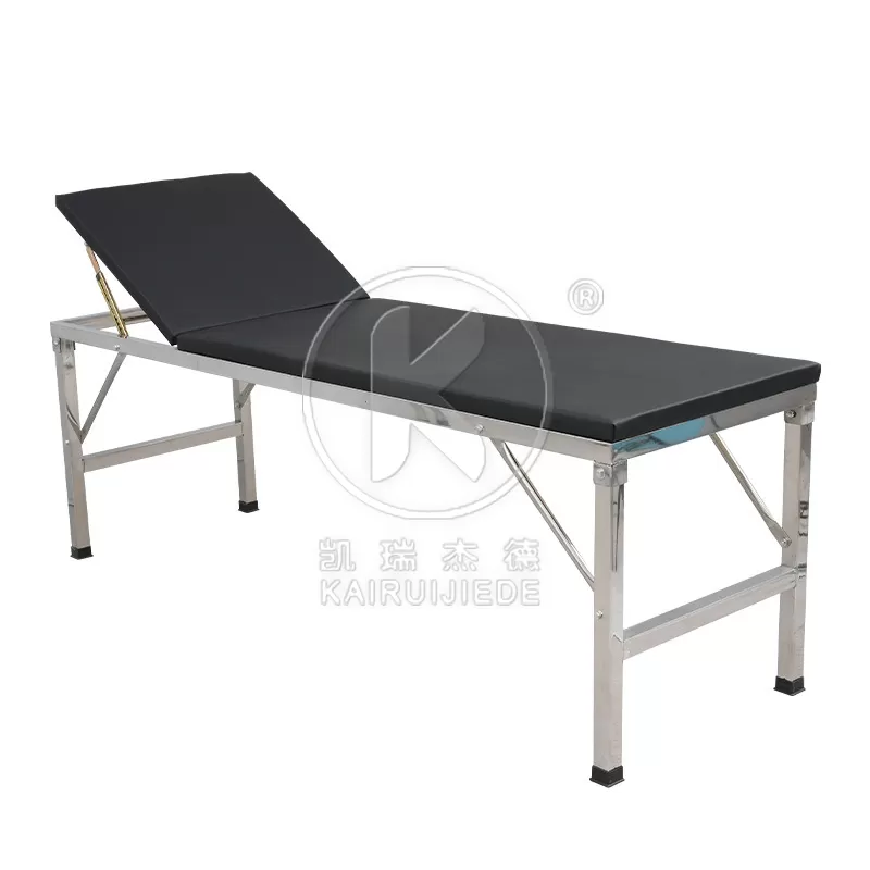Manual outpatient examination bed