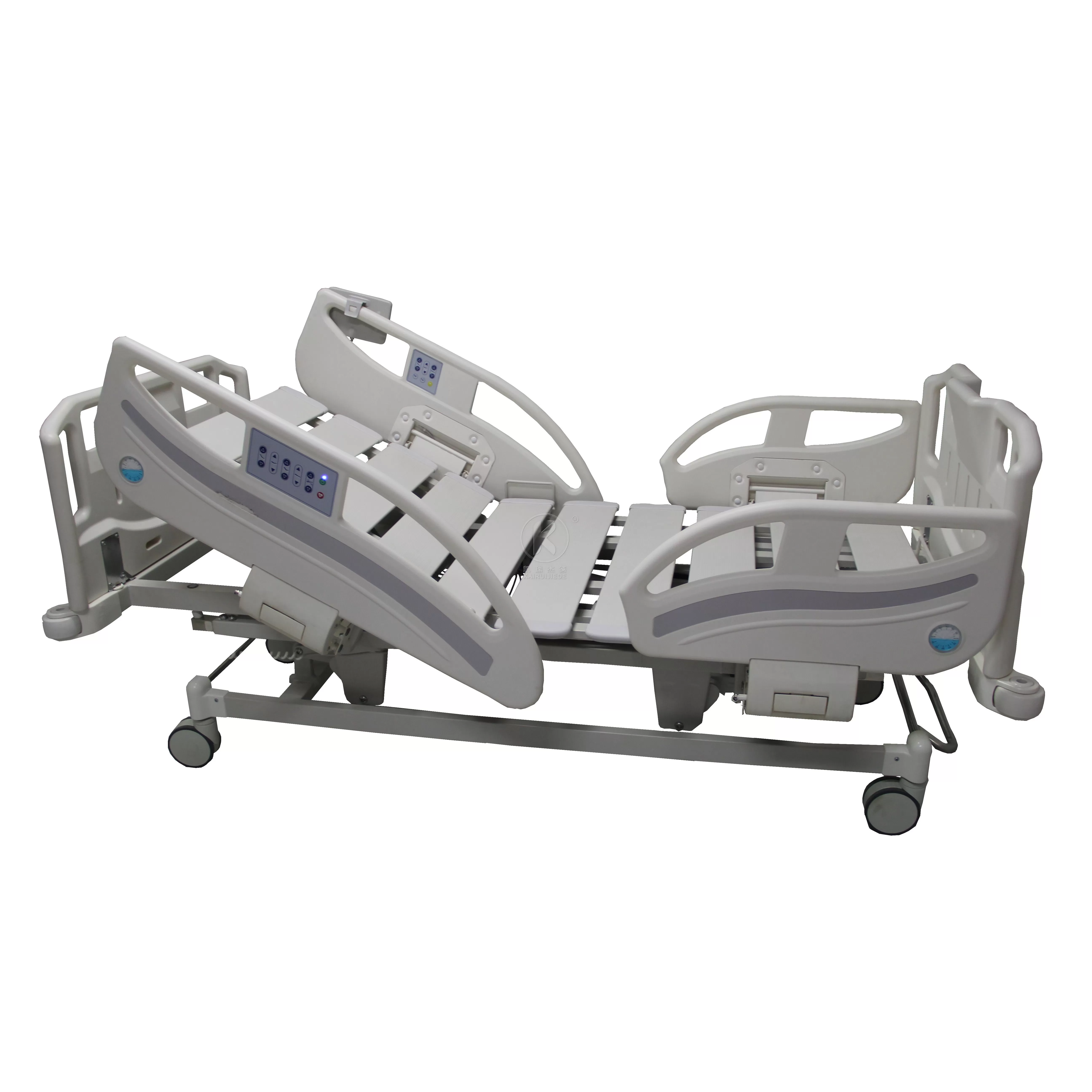 Electric five-function medical bed with Weighing function